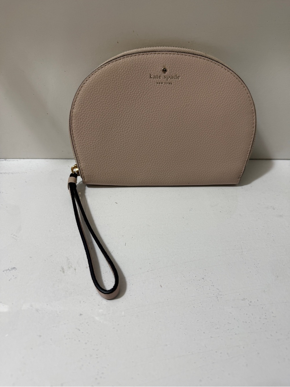 kate spade Blush Leather Wristlet